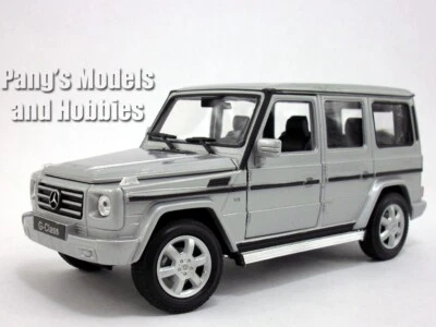2014 Mercedes-Benz G-класса G500 G-500 масштаб 1/24 литая модель - серебро - Изображение 1 из 4