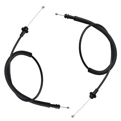 Par de cables de liberación de pestillo de puerta izquierda y derecha para Dodge Ram 1500 2500 3500 1998-02 Foto 1 de 4