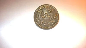 Old Vintage  Plastic  American Great Seal Button "HEW"  Medium - Picture 1 of 3