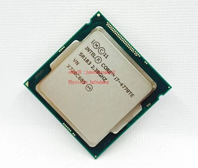 Procesador de escritorio Intel Core i7 4770TE 2,3 GHz 8 MB cuatro núcleos 45 W LGA 1150 - Imagen 1 de 4