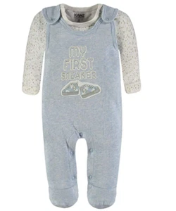 Neu mit Etikett Kanz Baby Jungen Strampler "My First Sneaker" - blau - 56 cm - Bild 1 von 5