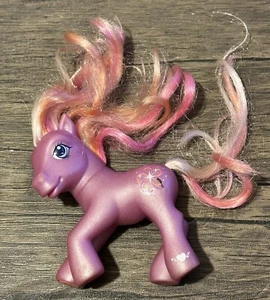 My Little Pony MLP G3 Twinkle Twirl Pony Figur Pink Brushable 2004 SAUBER!! - Bild 1 von 5