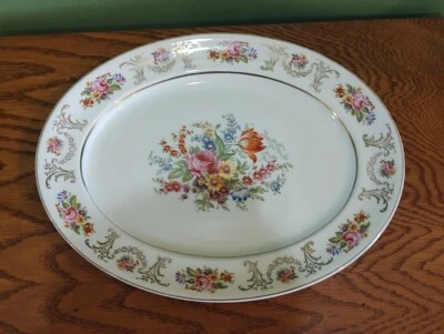 Johnson Brothers Pareek Marlborough 14" Oval Serving Platter - Image 1 of 4