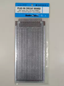 Radio Shack Archer Plug-in Circuit Board #276-191 Zig-Zag Format 4.5"x9.5"x1/16" - Picture 1 of 4