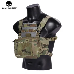 Emerson Tactical Chest Rig FRO Style MOLLE Harness Sets 5.56 Magazine Mag Pouch - Picture 1 of 19