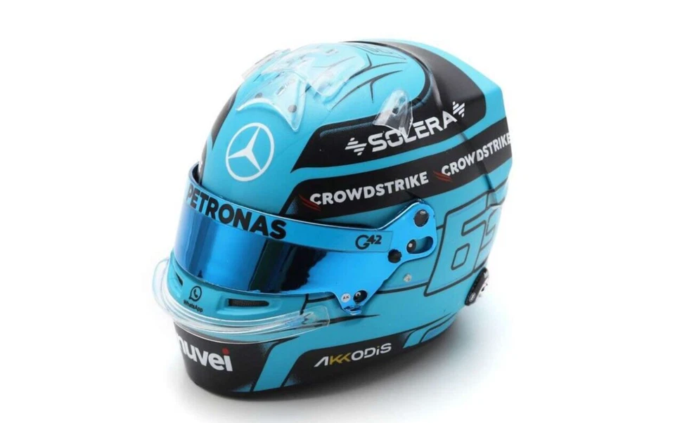 Elmetto George Russell 2024 5HF146 Casco Spark 1/5 F1 Formula 1