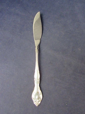 Cubiertos Oneida Community plateados - AFECTO - CUBO cuchillo de pescado - HECHO EN EE. UU. Foto 1 de 3