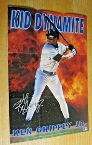Ken Griffey Jr. 1993 Kellogg's Costacos Kid Dynamite 9X13.5 Poster MLB Mariners - Picture 1 of 2