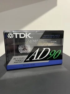 *RARE* TDK AD 90 Minute Cassette Tape BRAND NEW NOS - Picture 1 of 3