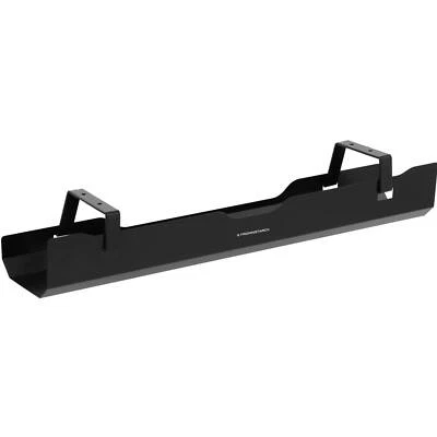 Kabelkanal Schreibtisch Kabelwanne Kabelführung 600 x 135 x 108 mm Schwarz - Bild 1 von 4