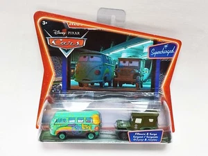 2007 MATTEL DISNEY CARS DIECAST SET L6294 MOVIE MOMENTS FILLMORE & SARGE SEALED - Picture 1 of 4