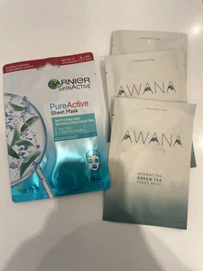assorted sheet face masks - 4 pack - Picture 1 of 1