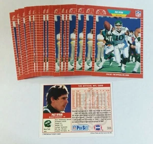 1989 Pro Set #306 PAT RYAN Lot of (10) - Picture 1 of 1
