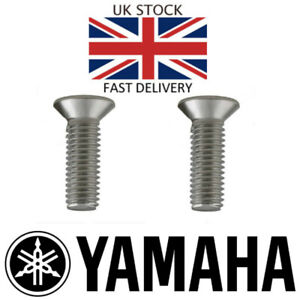 NEW Yamaha Brake & Clutch Master Cylinder Screws - Pair Replaces 98707-04012-00