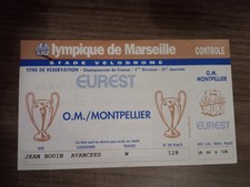 Ticket Billet Football Ligue 1 - OM MARSEILLE V EVIAN 2011