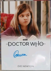 Doctor Who Series 1-4 Eve Newton Autograph Card as Charlotte Lux 2023 FB L - Picture 1 of 2