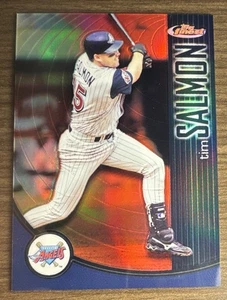 2001 Finest #41 Tim Salmon Refractor 393/499 Mint Condition - Picture 1 of 3