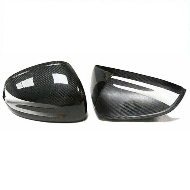 Cubierta de espejo lateral de fibra de carbono para Mercedes Benz AMG GT R172 SLK SLC SLS R231 Foto 1 de 4