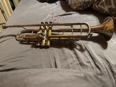 Trompeta Bach Stradivarius Gran Diámetro 37 Plata Bb Foto 1 de 4