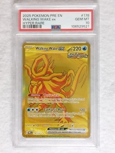 Walking Wake #178/131 Hyper Rare - PSA 10 - 2025 Pokemon Prismatic Evolutions - Picture 1 of 4