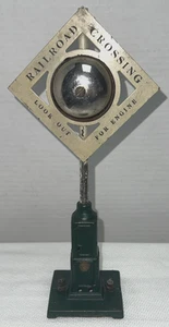 IVES VINTAGE PREWAR STANDARD GAUGE 332 AUTOMATIC BELL SIGNAL - Picture 1 of 11