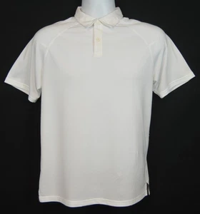 RHONE Polo Shirt Mens S White Performance Golf Stretch Raglan Short Sleeve Solid - Picture 1 of 9