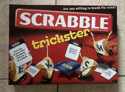 Scrabble Trickster Board Game by MATTEL 2010 Excellent Condition - Image 1 of 4