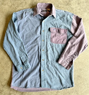Vintage 1990s Duxbak 100% Cotton Shirt Men’s M Made in Qatar Outdoors Hunting - Image 1 of 4