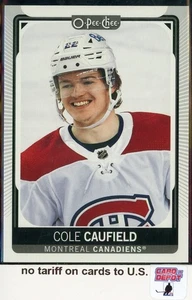 2021-22 O-Pee-Chee Close-Up Head Shot Variation #506 Cole Caufield - Picture 1 of 2