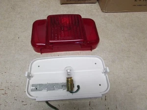 PERSTON MANUFACTURING B457L-15 RED TAILLIGHT LENS Housing  RV,CAMPERS,TRAILER - Picture 1 of 5