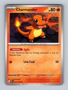 Pokemon TCG - Charmander - 011/094 - ME02: Phantasmal Flames (PFL) - Bild 1 von 2