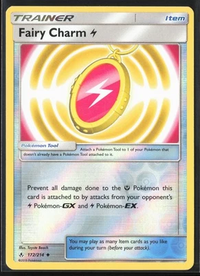 SM - Unbroken Bonds #172/214 Fairy Charm L Reverse Holo 22474 Foto 1 de 2