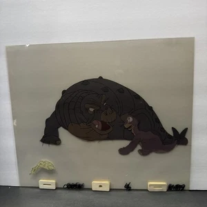The Land Before Time 1988 Movie Art Animation Production Cel Littlefoot Rooter - Picture 1 of 6