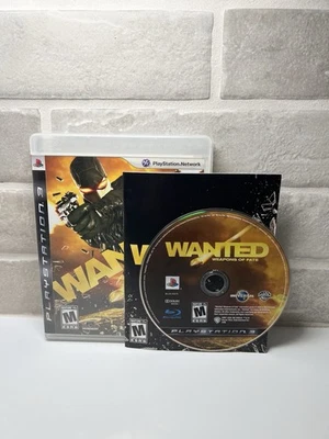 Wanted Weapons of Fate - PlayStation 3 PS3 - Complete CIB - Tested Working - Image 1 of 4