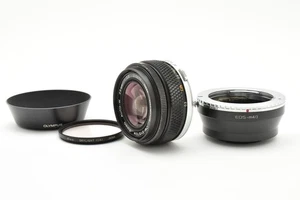 [COMO NUEVO con tapas de filtro de capó] Olympus OM-SYSTEM Zuiko Auto-W 28... - Imagen 1 de 12
