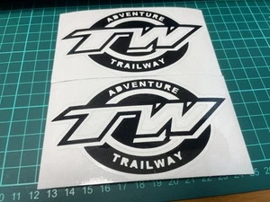 Yamaha Tw225 Tank Sticker Matte Black - Picture 1 of 1