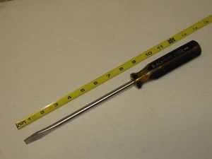 3/8" x 8", Slotted Screwdriver, OAL is 13", USA, B lackhawk # ST-1008 - Picture 1 of 1
