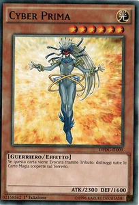 YU-GI-OH! DPDG-IT009 3x Cyber Prima Comune Italiano 1°Ed Yugioh NEW - Foto 1 di 1