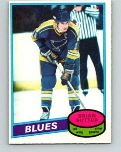 1980-81 O-Pee-Chee #244 Brian Sutter  St. Louis Blues V39552 - Picture 1 of 2