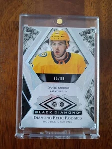 2019-20 Black Diamond "Dante Fabbro" Double Diamond Rookie Relics Predator 85/99 - Bild 1 von 2