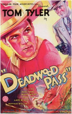 Deadwood Pass DVD - Tom Tyler dir. McGowan Vintage Western Film 1933 - Image 1 of 4