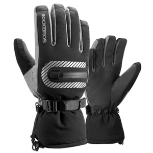 Double Layer Winter Thicken Cycling Gloves Bike Bicycle Skiing Sports Gloves - Picture 1 of 12