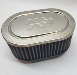 NOS - K&N Single Air Filter 3" Tall 2-3/4" Flange - Picture 1 of 1