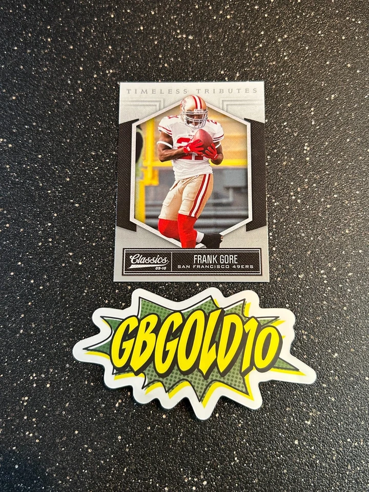 2010 Panini Classics - #84 Frank Gore /100 Silver - Image 1 of 2