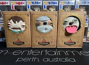 SET OF 3 FUGGLERS X LORD OF THE RINGS LOTR FUNNY UGLY MONSTERS PLUSH SEALED NEW - Picture 1 of 8