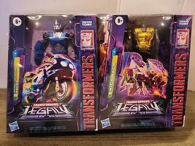 Transformers Generations Legacy Deluxe Prime Universe Arcee & Kickback 2-Pack!🔥 - Image 1 of 4