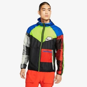 Giacca a vento Nike Running Run Wild Pack multicolore taglia S molto rara! - Foto 1 di 7