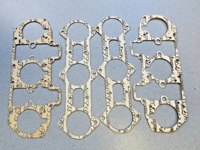 SET OF 4 BRAND NEW PORSCHE 911 914-6 WEBER IDA IDT MAIN BODY GASKETS 1965-72 #1 - Image 1 of 4