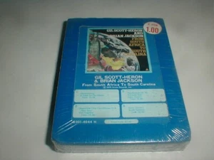 Gil Scott Heron BRIAN JACKSON South Africa 8 Track Tape SEALED 75 Jazz Funk Soul - Picture 1 of 6