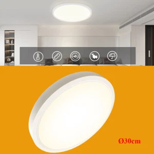 LED Deckenleuchte Panel Deckenlampe Badezimmer-Lampe flach Schlafzimmer - Bild 1 von 10